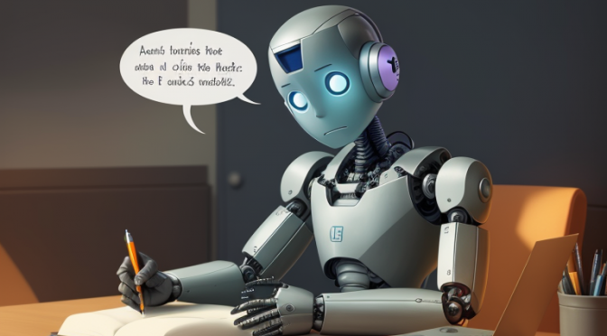 AI를 사용한 글쓰기