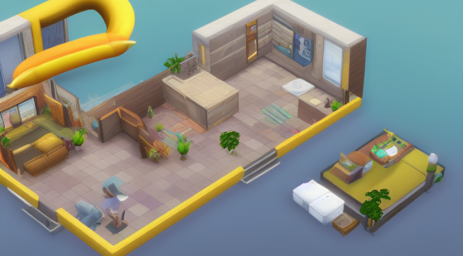 Sims 4와 Nano Banana: 게임 모드의 진화와 창의력의 확장