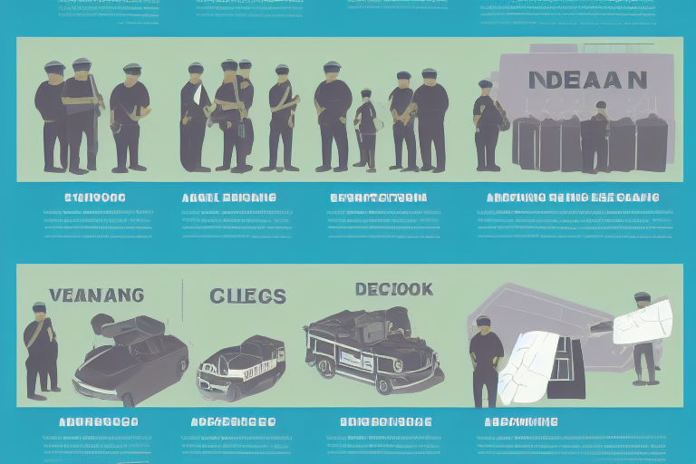 DEA 요원들이 범죄 조직을 해체하는 과정을 설명하는 인포그래픽