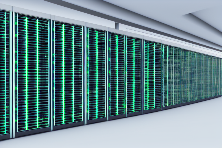 데이터 센터 최적화의 핵심 개념을 시각적으로 설명하는 인포그래픽/다이어그램