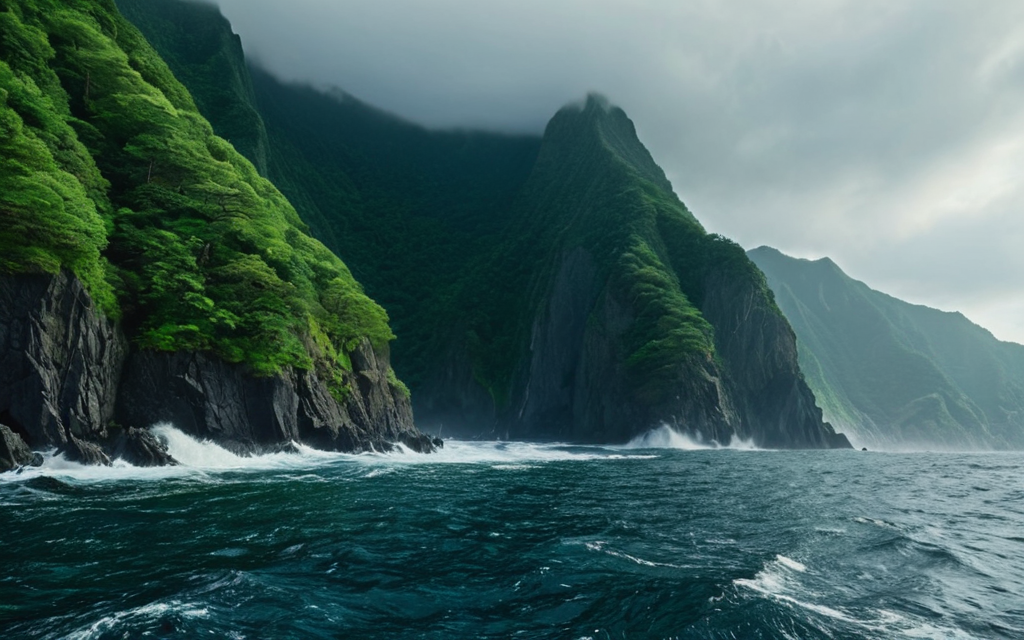 거친 파도가 빚어낸 초록의 요새 울릉도 여행기