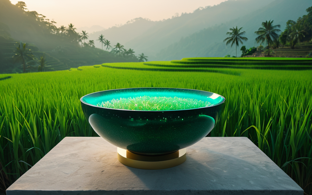 벼농사의 역설과 AI가 그리는 지속 가능한 식탁의 미래