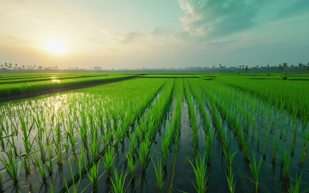 벼 농사와 AI의 만남, 메탄가스를 줄여 지구를 구하는 법