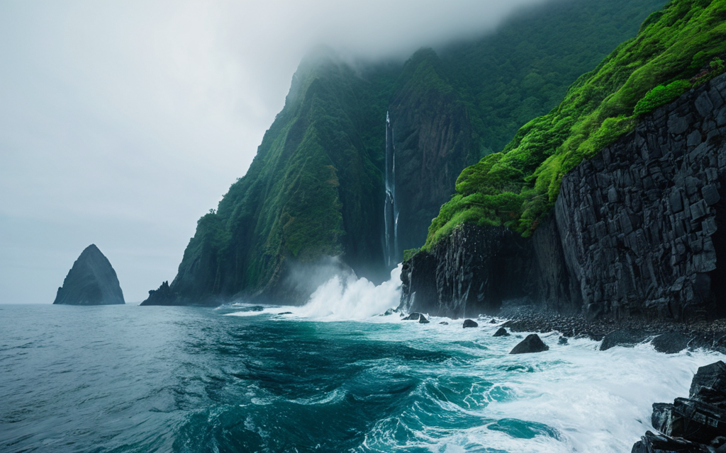 동해의 외로운 거인 울릉도가 건네는 원시의 위로