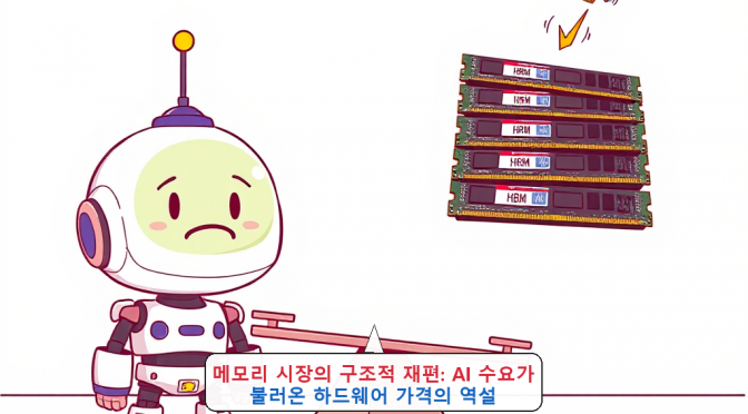 메모리 시장의 구조적 재편: AI 수요가 불러온 하드웨어 가격의 역설
